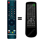 Mandos.tv DVP-MX755 para SUNSTECH mando a distancia programado
