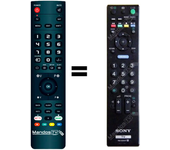 Mandos.tv RM-ED037 para SONY mando a distancia programado