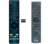 Mandos.tv RDR-GX380 para SONY mando a distancia programado