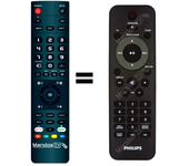 Mandos.tv MCM233/12 para PHILIPS mando a distancia programado