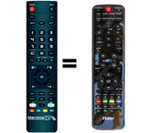 Mando a distancia programado para TV modelo A322D de BUSH