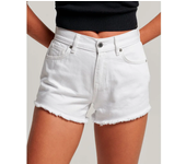 Superdry Pantalones Cortos Studios High Rise Denim