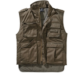 Ropa hombre Chalecos Brandit Chaleco Ranger Verde Chalecos