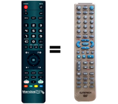 Mandos.tv HF-DV55M para SUNSTECH mando a distancia programado
