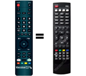 Mandos.tv V8S para OPENBOX mando a distancia programado