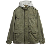 Ropa hombre Chaquetas Superdry Chaqueta Rookie Field Verde
