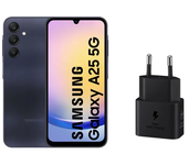 SAMSUNG GALAXY A 25  5G 6GB 128GB/ CARAGADOR DE 25 W