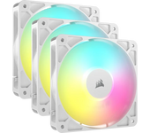 Corsair RS120 ARGB Carcasa del ordenador Ventilador 12 cm Blanco 3 pieza(s)