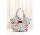 Office workers go out with rice lunch box bag thermal bento bag fashion tote bag canvas hand carrying mommy bag
