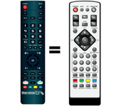 Mandos.tv RT0202 para AXIL mando a distancia programado