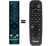 Mandos.tv BTM2460/12 para PHILIPS mando a distancia programado