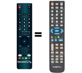 Mandos.tv DVX300T para GOWELL mando a distancia programado