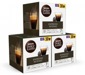 Nescafé Dolce Gusto Espresso Intenso - 3 cajas de 30 cápsulas (total 90 cápsulas)
