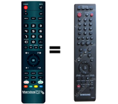 Mandos.tv 00053H para SAMSUNG mando a distancia programado