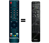 Mandos.tv SOUNDTOUCH-300 para BOSE mando a distancia programado