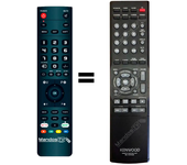 Mandos.tv R-K701 para KENWOOD mando a distancia programado