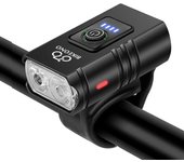 Luz delantera bicicleta LED USB recargable T6 LED bicicleta luces 6 modos MTB interior bicicleta faro para bicicleta lámpara delantera