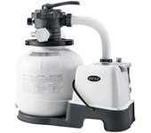 Intex Planta De Tratamiento Qx2100 Con Filtro De Arena Y Cloración Salina Krystal Clear 7g/h 32000 L