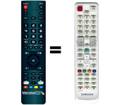 Mandos.tv BN59-01081A para SAMSUNG mando a distancia programado