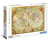 Clementoni Puzzle 2000 Piezas Mapa Antiguo 32557