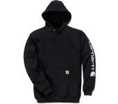 Carhartt Sudadera Con Capucha Logo Negro