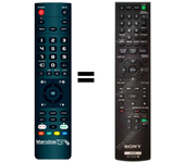 Mandos.tv RDR-VX450 para SONY mando a distancia programado