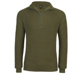 Brandit Jersey Marine Troyer Verde Hombre