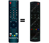 Mandos.tv SE-R0432 para TOSHIBA mando a distancia programado