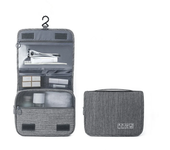 Portable Toiletry Washbag with Hanging Hook Waterproof Women Bathroom Cosmetic Storage Bag Large Capacity Travel Men Makeup Case