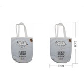 Bolso de hombro de compra con estampada de los dubujos doble cara . de tela loneta.estampada dibujos personalizada.gran capacidad
