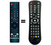 Mandos.tv S2112CD para KENSTAR mando a distancia programado