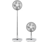 Ventilador Portátil - Cecotec EnergySilence FoldAir 800 – Plegable, 8 horas de autonomía, Silencioso y con Control Remoto