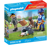 Playmobil Figura De Búsqueda Policial