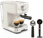 Moulinex Cafetera Espresso Opio Soleil Plateado
