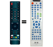 Mandos.tv VR5100 para VIETA mando a distancia programado