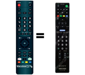 Mando a distancia programado para TV modelo KDL-42EX440 de SONY
