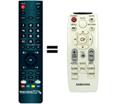 Mandos.tv SPM200 para SAMSUNG mando a distancia programado
