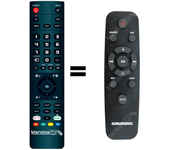 Mandos.tv GSB-910 para GRUNDIG mando a distancia programado