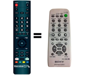 Mandos.tv RM-SRB5 para SONY mando a distancia programado