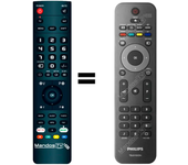 Mandos.tv 19PFL3405H/12 para PHILIPS mando a distancia programado