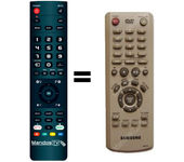 Mandos.tv LE52M8 para SAMSUNG mando a distancia programado