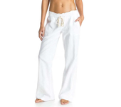 Ropa mujer Pantalones Roxy Pantalones Oceanside Blanco Pantalones