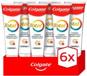 Pasta de dientes Colgate Total Original 24h de protección completa 75ml. Pack de 6