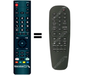 Mando a distancia programado para TV modelo RC1913300 01 de PHILIPS