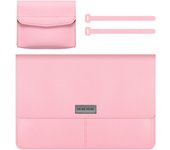 Funda para Tablet y Portatil de 14 y 15 pulgadas - Funda Maletín multifunción con interior Suave  Material Cuero PU  4 Colores  37x28cm