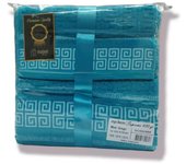 Set toallas de baño Versac 3 piezas 1 Toalla de Baño de 100 x 150 cm 1 Toalla de Lavabo de 50 x 100 cm 1 Toalla de Bidé de 30 x 50 cm.