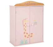 Armario de Madera para Ropa de Muñecas Rosa Línea Nature Edición 1 21580