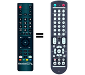 Mandos.tv SR5 para NAD mando a distancia programado