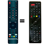 Mandos.tv NVR7059-TTG19B para NEVIR mando a distancia programado