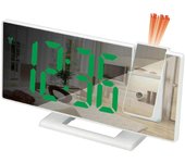 Reloj despertador LED ajustable, pantalla de hora y temperatura de 12/24 horas, alimentación por USB, adecuado para personas que duermen profundamente, para uso en el hogar y la oficina.